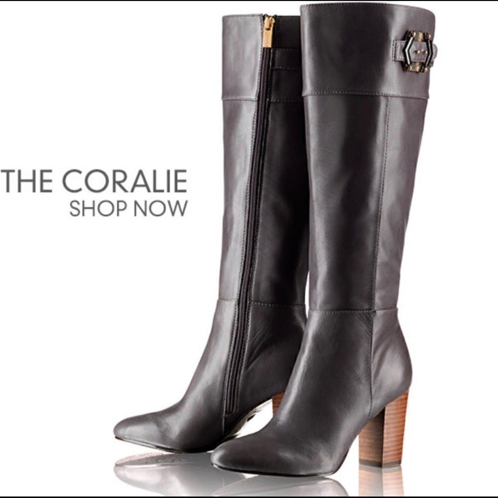 Isola Women’s Gray Corali tall boots size 7